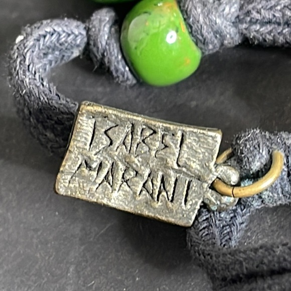 Isabel Marant Green Stone Necklace - Picture 7 of 17